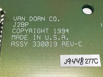 USED VAN DORN PC330-019 330-019