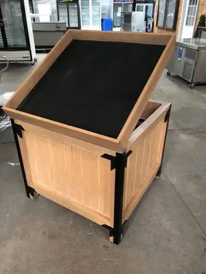 3’x3′ adjustable orchard produce bin