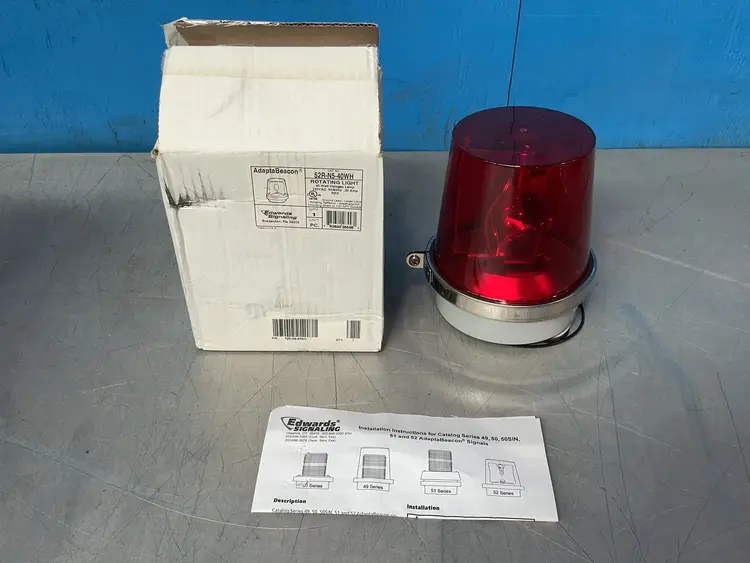 Used EDWARDS SIGNALING 52RN540WH Light Source Equipment Ohio US | HGR 24 #1515822