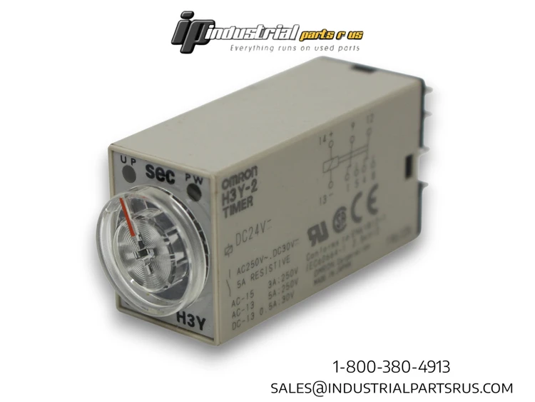 Used OMRON H3Y-2 Industrial Controls | Industrial Parts R Us Inc. #365515