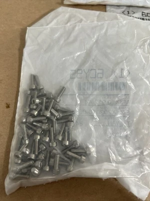 (3) Bags Of 50 M3X10 912-A4 (6CY95) New Sealed Bags + Warranty
