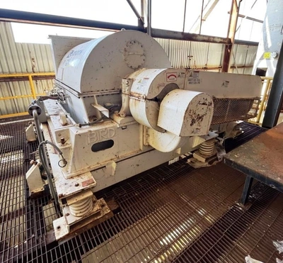 (3) Bird 36 x 72 solid bowl decanter centrifuges, 316SS.