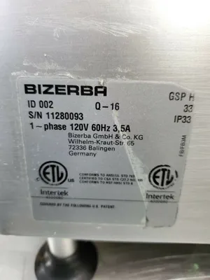 Bizerba GSP H 2016 Deli Slicer Fully Refurbished Tested and Working!