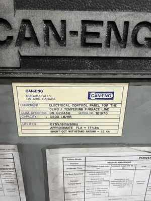 Can Eng 3500 Pound/Hour Mesh Belt Line