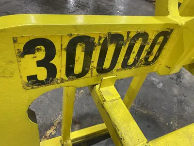 30,000 LBS X 36" WIDE BUSHMAN C-HOOK COIL LIFT: STOCK #18675