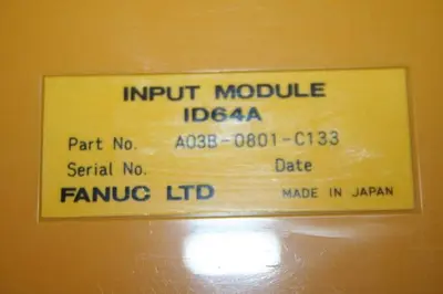 USED FANUC A03B-0801-C133