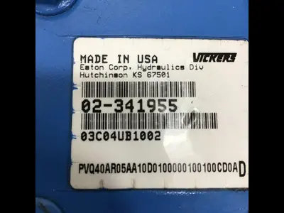 USED VICKERS PVQ40AR05AA10D0100000100100CD0AD