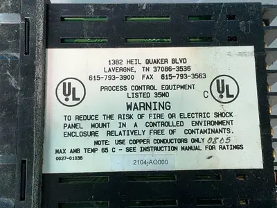Used CHROMALOX 2104AO Temperature Controls Ohio US | HGR 24 #1406051