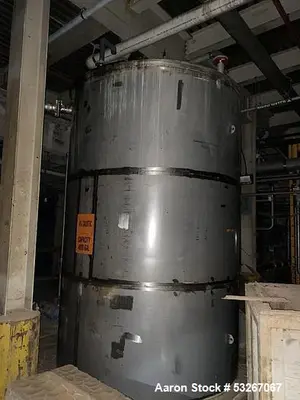 Used 304 Stainless Steel Tank, 4000 gallon capacity