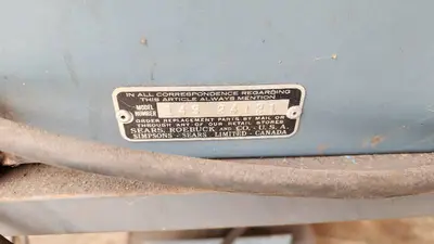 Sears Roebuck Table Saw Model 149.24121 - Untested