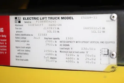 USED HYSTER E50XM-33