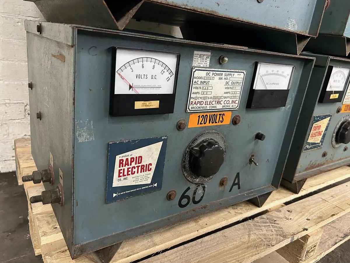 Used RAPID 1500 Rectifiers Rhode Island US | Gold Machinery #1520771