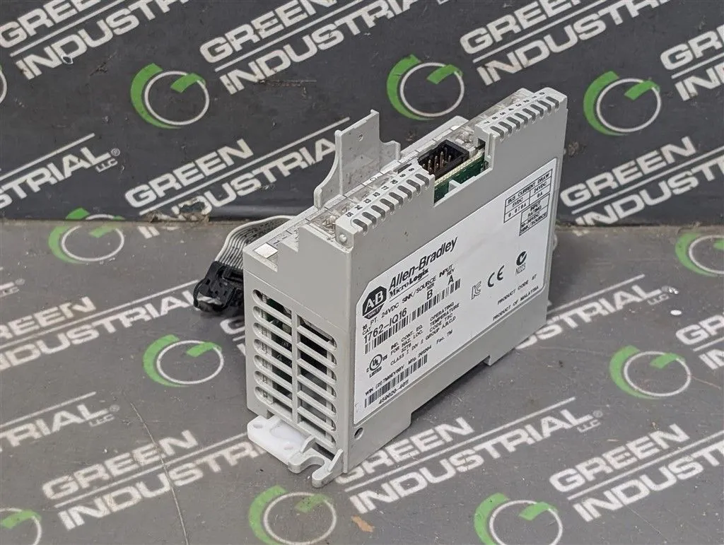 Allen Bradley 1762-IQ16/B MicroLogix 24VDC Sink/Source Input Module Rev. A Used