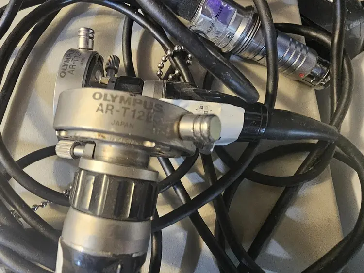 Used Olympus Olympus OTV-SC System w/ MAJ-554 Laparoscope Two Camera Head AR T120 Endoscopy Texas US | PT Medical Technologies #1458420