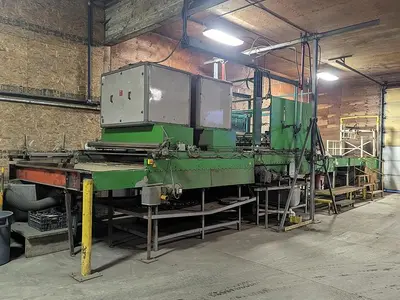 Pumpkin Squash Inspection & Cleaning Line