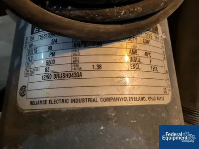 USED Lightnin (3) Clamp on Lightnin agitator drives