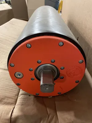 Van Der Graaf Conveyor Drive VDG TM215B40-440 4HP Drum Motor 460V 9″x22.5″-NIB