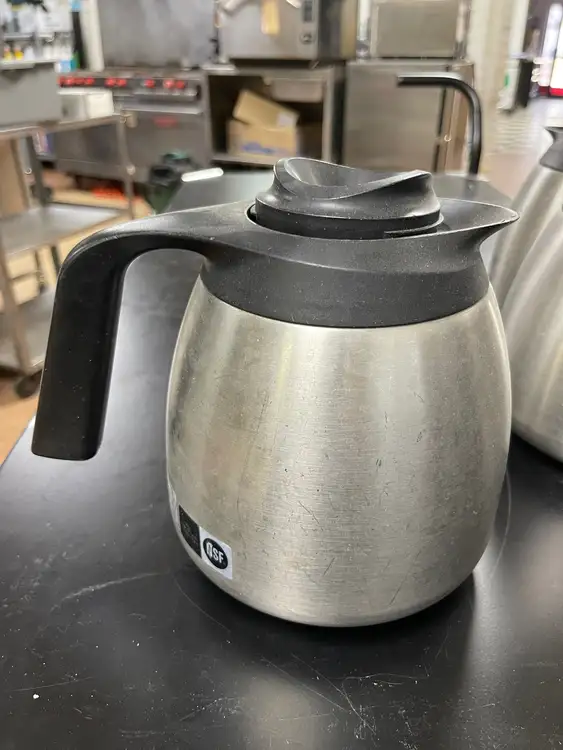 Used Falcon Restaurant Supply Used 1.9L Thermal Coffee Carafe Dispenser 64oz - TH2 Coffee Equipment Illinois US | Falcon Restaurant Supply #1374899