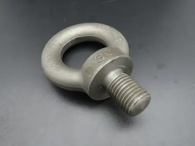 SWL 1.5T M30 x 3.5 Metric Shoulder Eye Bolt 45mm Shank NC-04  Lot of 3