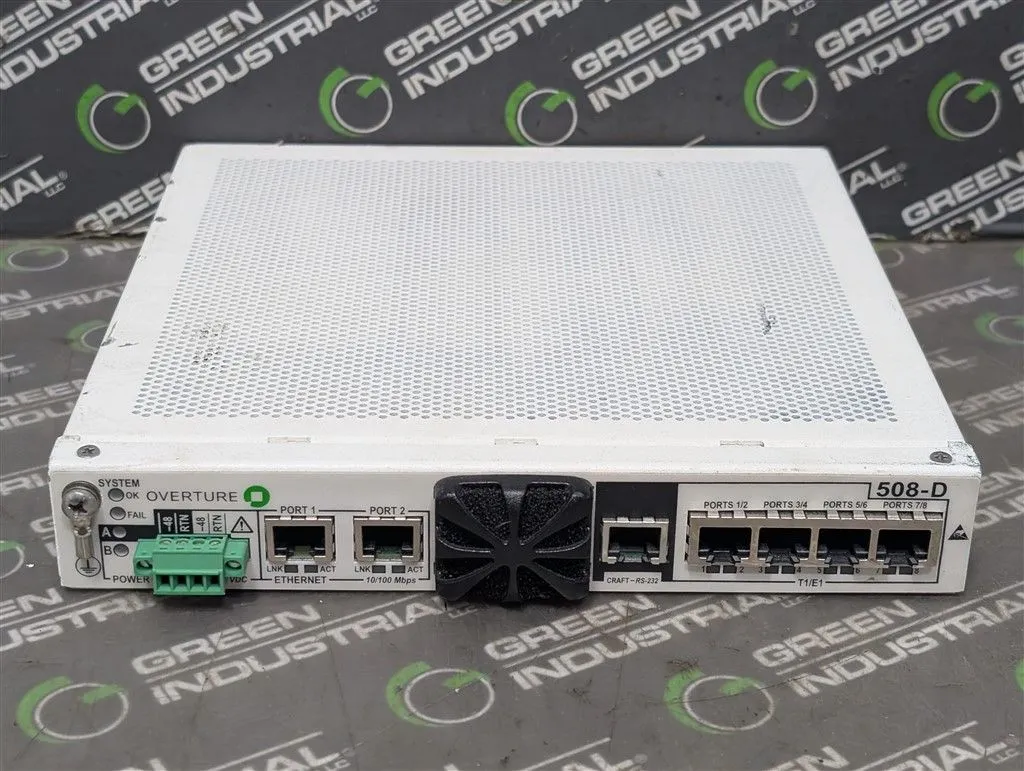Overture HN508-D-2E High Speed Ethernet Modem 508-D 930141-2001-02 UUsed