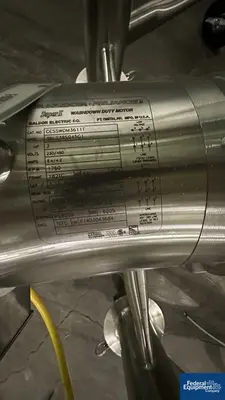 Feldmeier 1600 Liter Feldmeier Kettle, 316L S/S, 15/100#