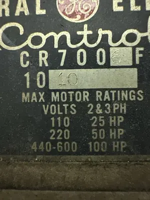 Used GE CR7006F 101Q Starters | Surplus Asset Holdings #1204508