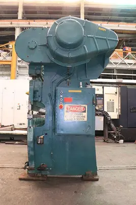 90 TON x 8' WYSONG MODEL 90-6 AIR CLUTCH MECH. PRESSBRAKE