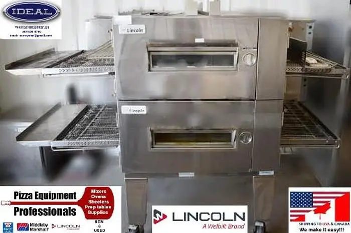 Lincoln Impinger Model 1600 Gas Conveyor pizza ovens