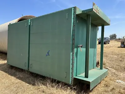 Heat Exchanger, Air, 2,528 SF, 550 deg F, Cain Industries #S744457