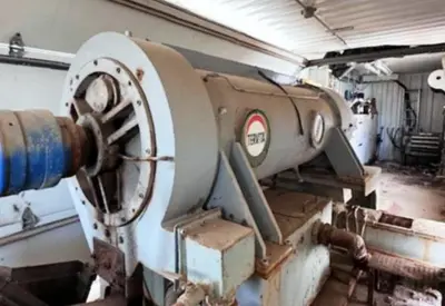 (5) Pieralisi Jumbo 3 containerized decanter centrifuges, 414/304SS.