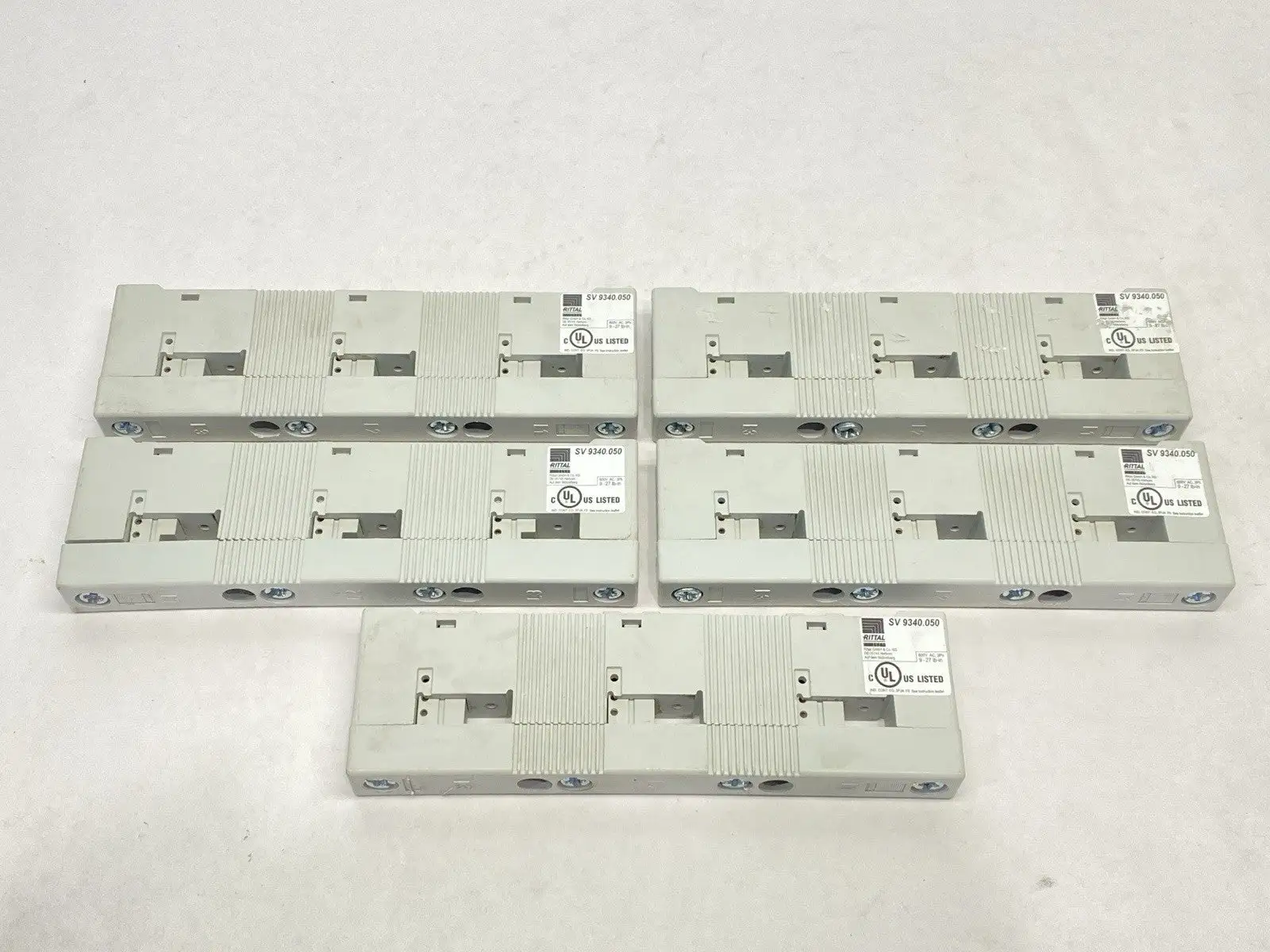 Used Rittal Busbar Support LOT OF 5 Bus Bars & Plugs Michigan US | Maverick Industrial Sales #1401278