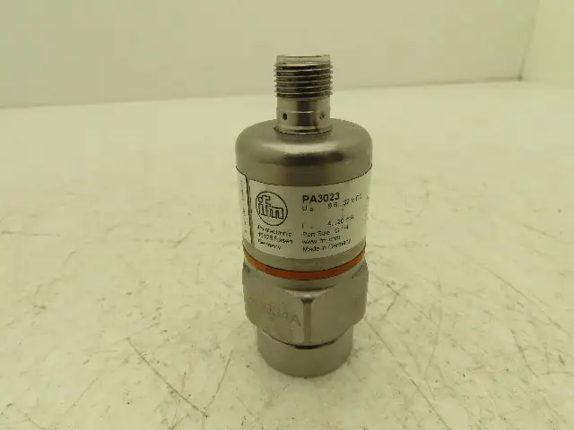IFM PA3023 Pressure Transmitter Sensor G1/4" PA-025-RBR14-A-ZVG/US/ /V