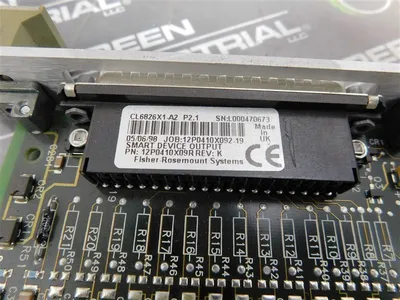 Fisher Rosemount CL6826X1-A2 Provox Smart Device Output Card. Rev. K Used