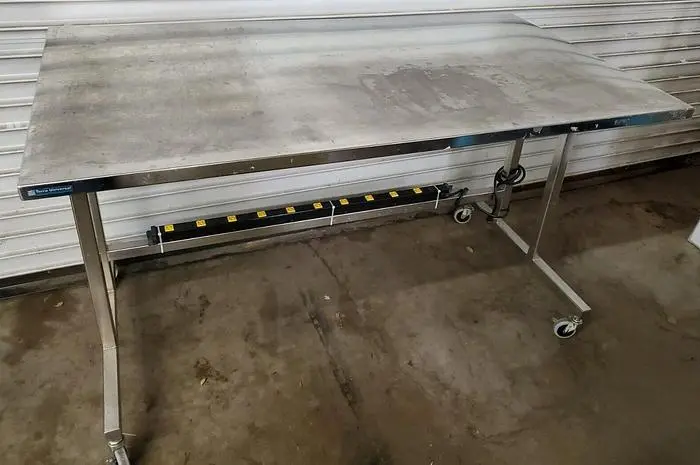 TERRA UNIVERSAL STAINLESS STEEL TABLE 60''  X 34''