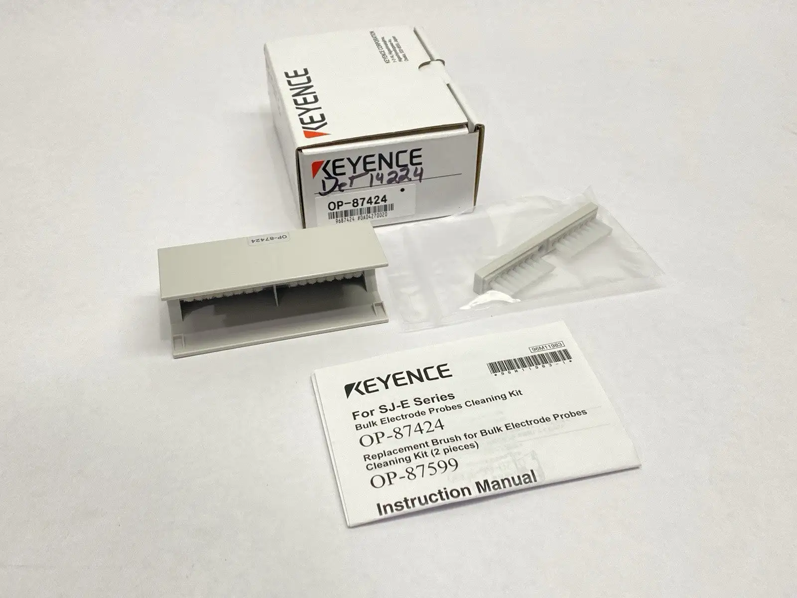 OP-87424 | Keyence  Batch Electrode Probe Cleaning Kit For SJ-Ex - New