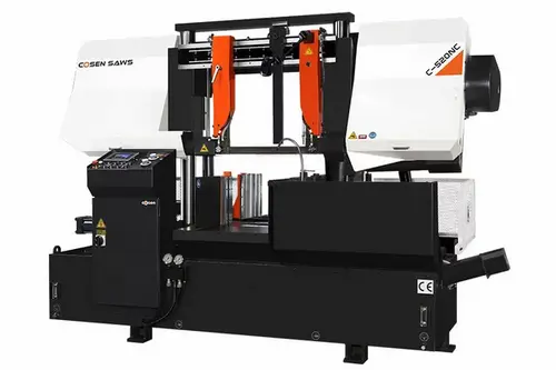 New | Build-to-Order COSEN C-520NC Horizontal Dual Column Band Saws | Source Machinery Sales #1251413