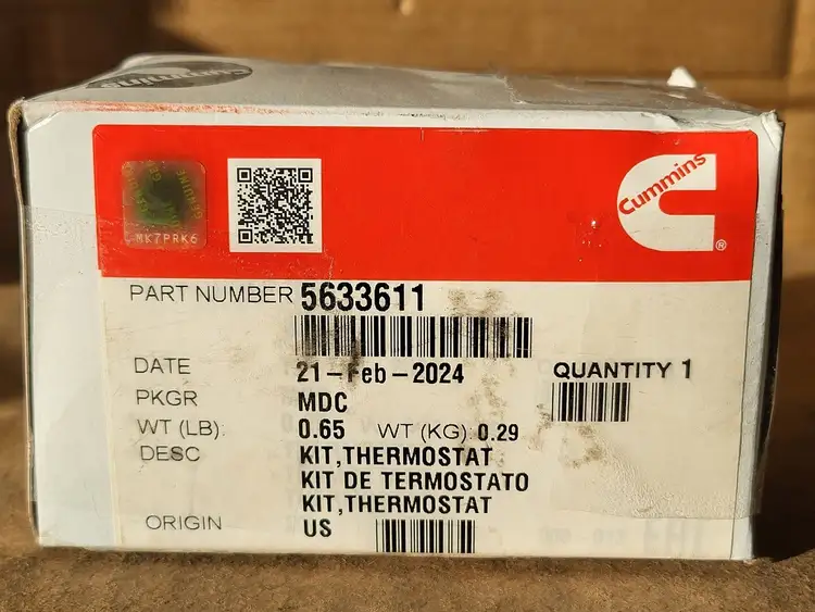 New | in-Stock 2024 CUMMINS 5633611 Parts British Columbia CA | Lenmark #417840