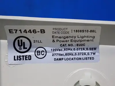 USED LITHONIA LIGHTING E71446B