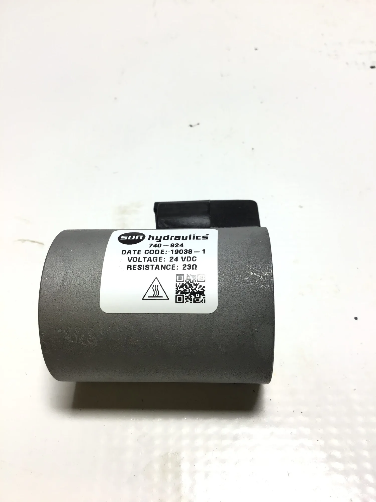 Sun Hydraulics 740-924 Solenoid Coil Resistance 23Ω