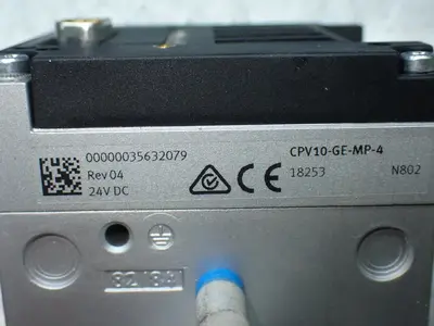 3pcs Pneumatic Lot, (2x)cpv10-ge-mp4, 45a-nad-ddaj-1kj