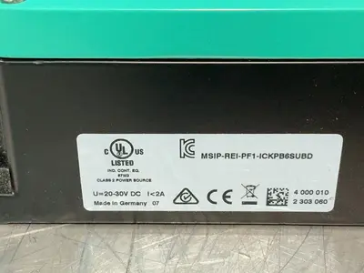 New | in-Stock PEPPERL AND FUCHS ICKPBGSUBD Industrial Controls Ohio US | HGR 24 #1323861
