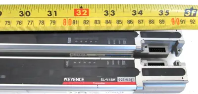 USED KEYENCE SL-V48H LIGHT CURTAIN SET 940MM SL-V48H-T SL-V48H-R