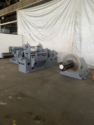 6,000 LB X 24" X .125" WEAN SLITTING LINE. STOCK # 2400119