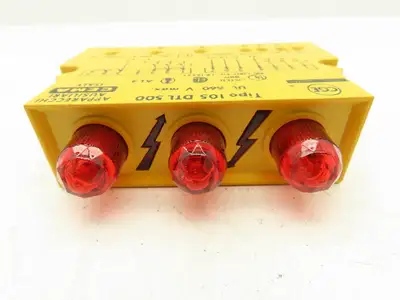 Tipo 105DTL500 RED Flashing Signaling Power Supply Alarm Module 3-Phase 660V