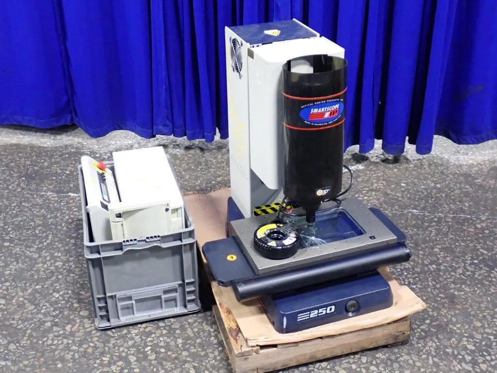 Used 2002 OPTICAL GAGING PRODUCTS SMARTSCOPE ZIP 250 Vision Measuring Machines Ohio US | HGR 24 #797148