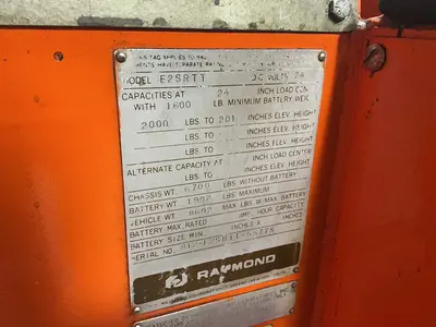 Used RAYMOND E2SRTT Material Handling (misc) Ohio US | HGR 24 #1506656