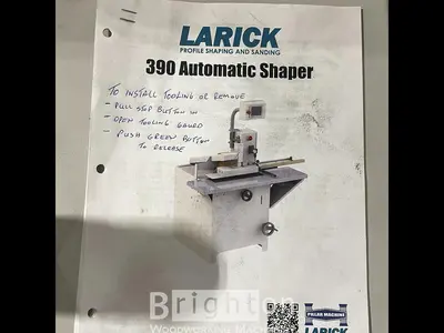 USED LARRICK 390 AUTOMATIC SHAPER
