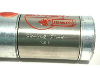 2 NEW BIMBA SR-240-25-R CYLINDERS SR24025R