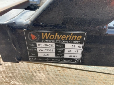 Used WOLVERINE TQH-26-02C TRAILER RECEIVER HITCH ADAPTER Hitches Michigan US | Miedema Asset Management Group #1474568