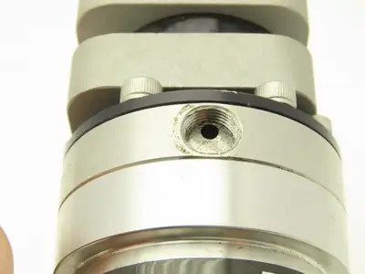 MDC KAV-100-P-02 Pneumatic Angle Solenoid Valve High Vacuum 1" Connection